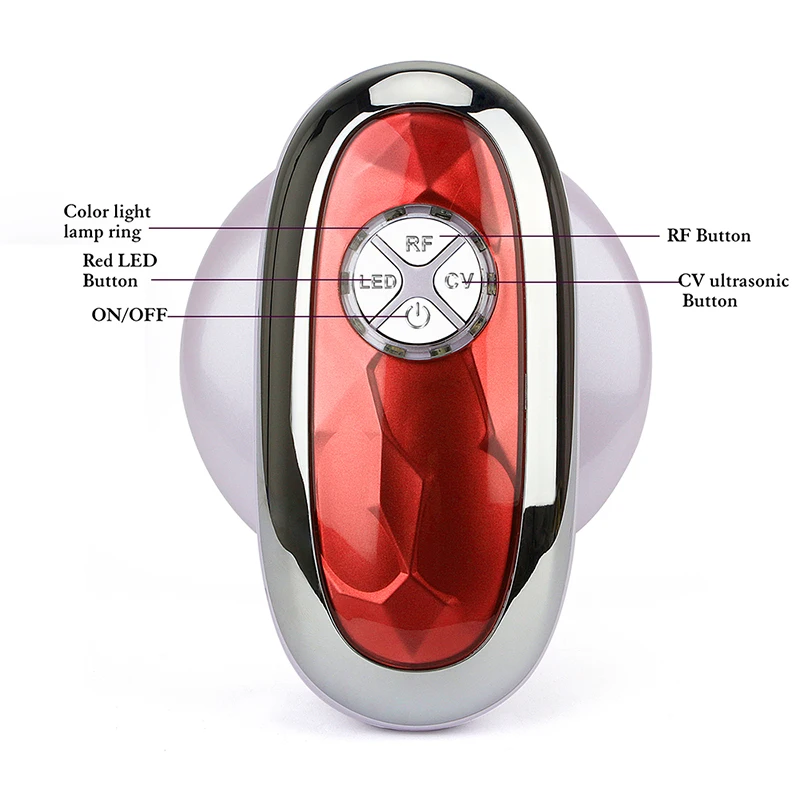  Electric Body Slimming Massager Ultrasonic Radio Frequency LED RF Waist Legs Abdomen Slimming Massa - 4000071110046