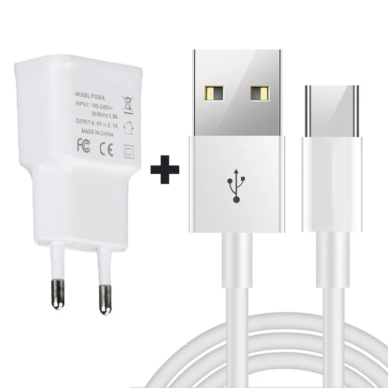 

Micro USB Wall Charger For Leagoo M9 M8 P1 Pro Z7 Z6 Z5C T5c S8 T5 M7 M5 Edge Kiicaa Power 5 T1 Plus 1M Micro USB Cable