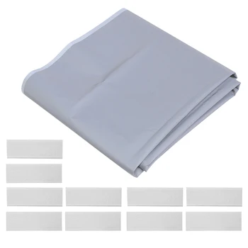 

Portable Projector Curtain 16:9 Metal Anti-light Folding Screen 60 inch for Outdoor Use