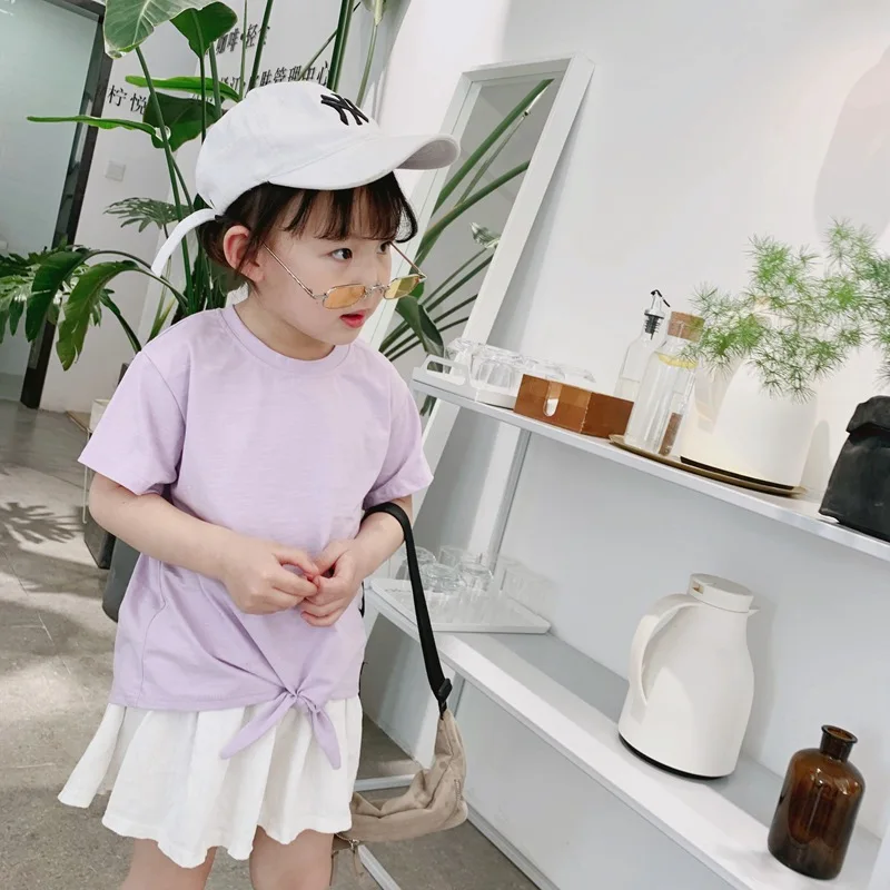 Cong Little Sister/ г. Летние новые стильные детские шорты с гусеничным принтом брюки-кюлоты в Корейском стиле для девочек детские повседневные штаны, модная одежда