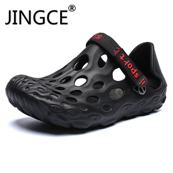 

Hole Shoes Male Men Sandals crocse Clogs Sandalias hombre croc Shoes Sandles Mens Sandals Men Slippers Summer Sandalet New 2020