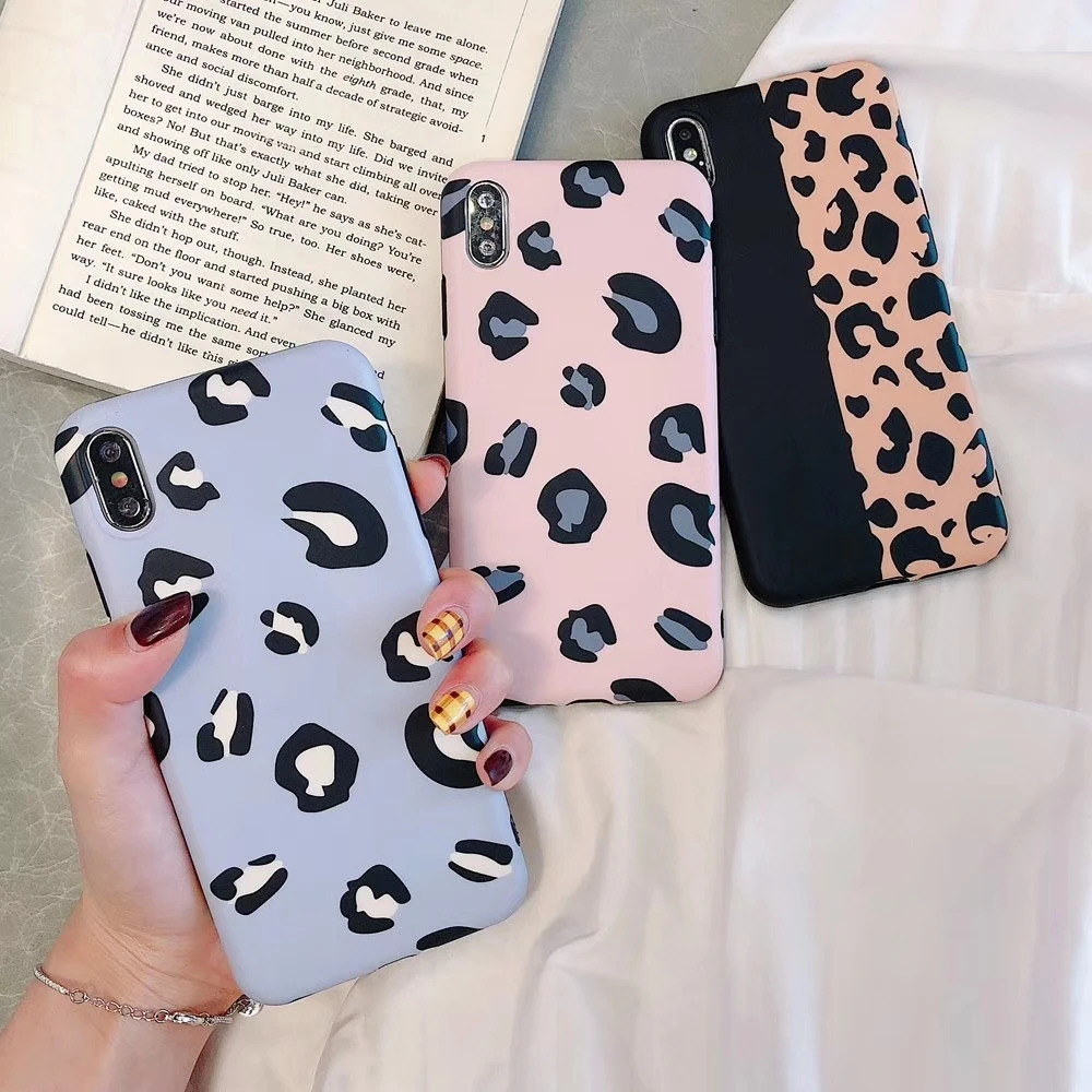 

Lovebay Leopard Phone Case Cover For Iphone 11 Pro XS Max XR X 8 7 6S Plus Luxury Cases For Samsung Galaxy S9 S10 Plus Note 8 9