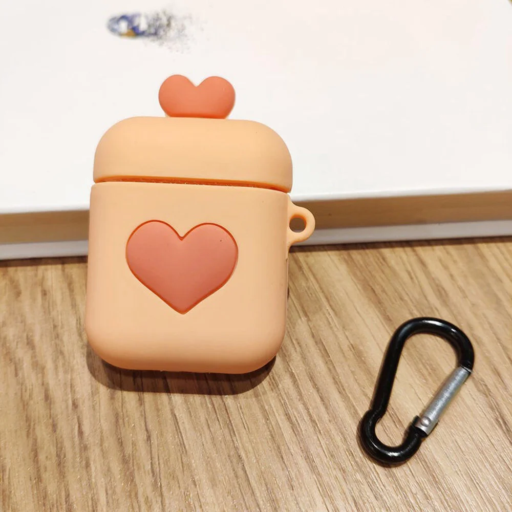 Беспроводной чехол для наушников Apple Airpods 1 2 с фруктовым авокадо, мягкий силиконовый чехол для гарнитуры Airpods, защитный чехол s - Цвет: GJ0068