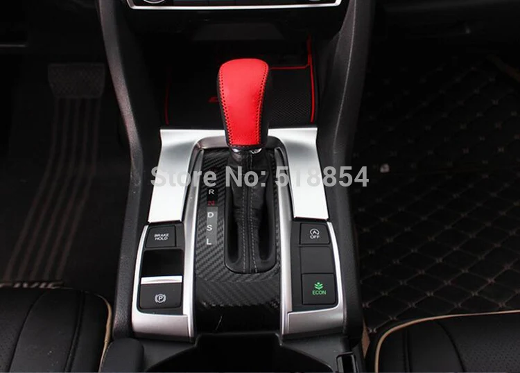 Подходит для HONDA CIVIC хромированная крышка переключения передач Панель отделка рамка стаканчик держатель для напитков ободок центральная консоль литье Гарнир