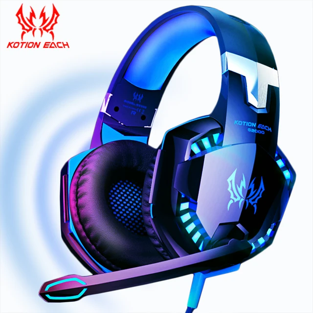 Słuchawki do gier słuchawki dla graczy bas Stereo słuchawki douszne Casque PC Laptop mikrofon przewodowy zestaw słuchawkowy do komputera PS4 Xbox 1