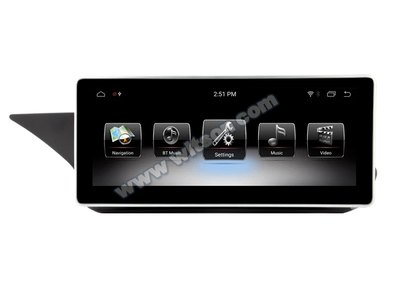 10,2" Android OS 9,0 Автомобильный мультимедийный gps для Mercedes-Benz e-класс 2-дверный C207/A207 2013(NTG 4,5)(Левый руль