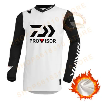 

2020 Winter Daiwa Men Fishing Clothes Fishing Blouse Keep Warm Sweatshirt Jacket Outdoor Sports Fishing Jacket Male