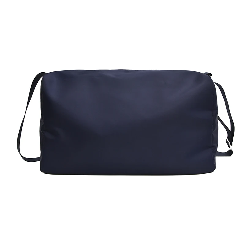 Одноцветная дорожная сумка для женщин и мужчин, многофункциональные дорожные сумки для путешествий, органайзер, упаковочные кубики, Большая вместительная сумка через плечо - Цвет: Blue  Travel bag