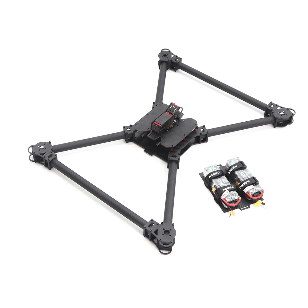 

Hot LX800 800 800mm Full 3k Carbon Fiber Integrated 800mm Quadcopter X frame for Multicopter Multirotor fpv aerial photography