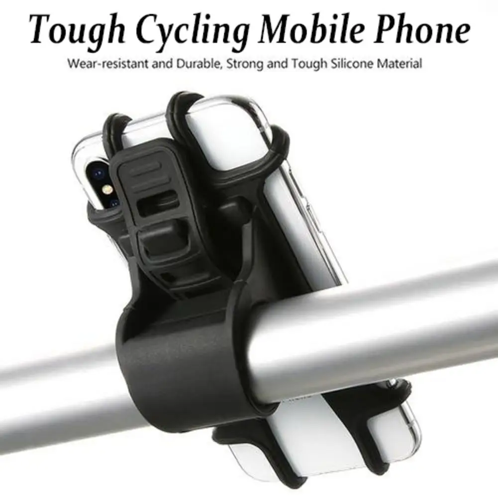Universal Bike Phone Mount Motorcycle Mobile Phone Stroller Cell Phone Holder for Cellphone GPS Handlebar Bracket Stand Universal Bike Phone Mount Motorcycle Mobile Phone Stroller Cell Phone Holder for Cellphone GPS Handlebar Bracket Stand