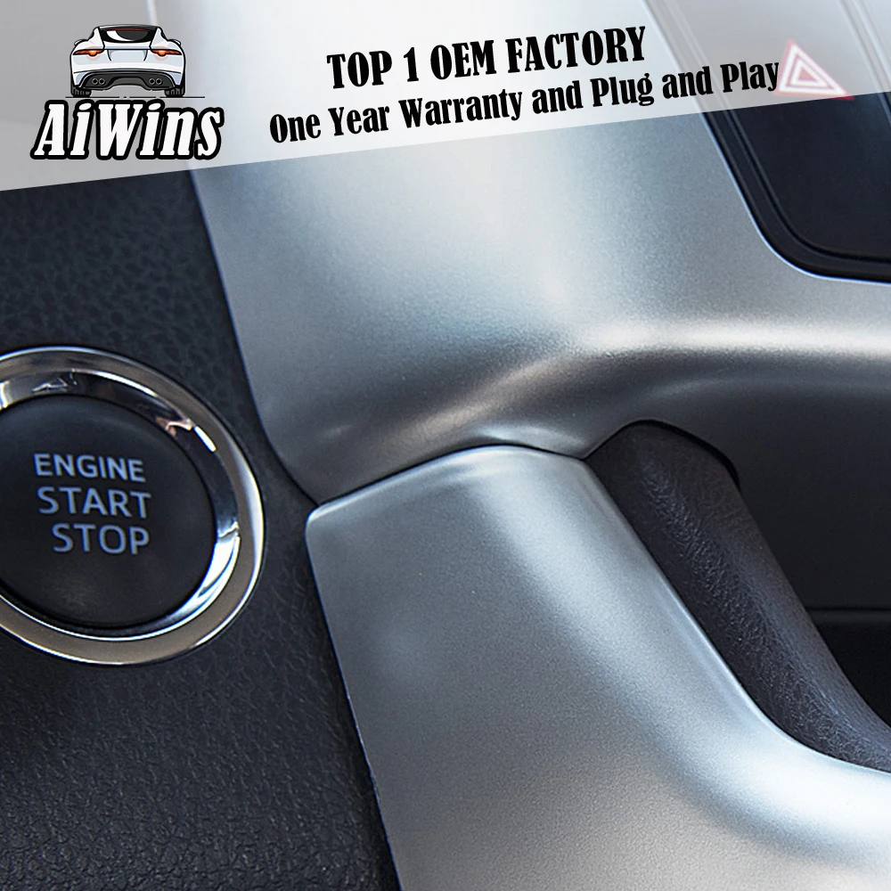Aiwins автомобильный Стайлинг для Toyota Highlander- аксессуары интерьерная Автомобильная средняя консоль полоса декоративная накладка