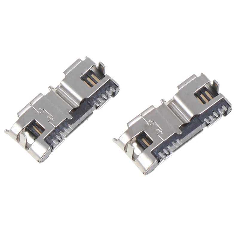 

2 pcs/lot Micro USB Connector 3.0 Female Socket 5pin Mobile Hard Drive Data Interface Wholesale