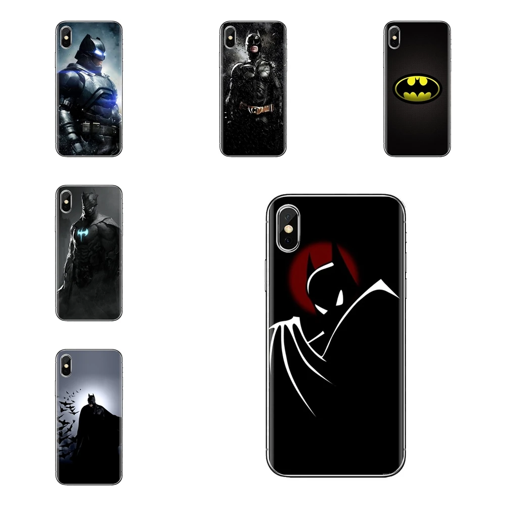 batman phone wallpaper Soft Transparent Shell Cases For Xiaomi Mi4 Mi5 Mi5S Mi6 Mi A1 A2 5X 6X 8 9 Lite SE Pro Max Mix 2 3 2S |
