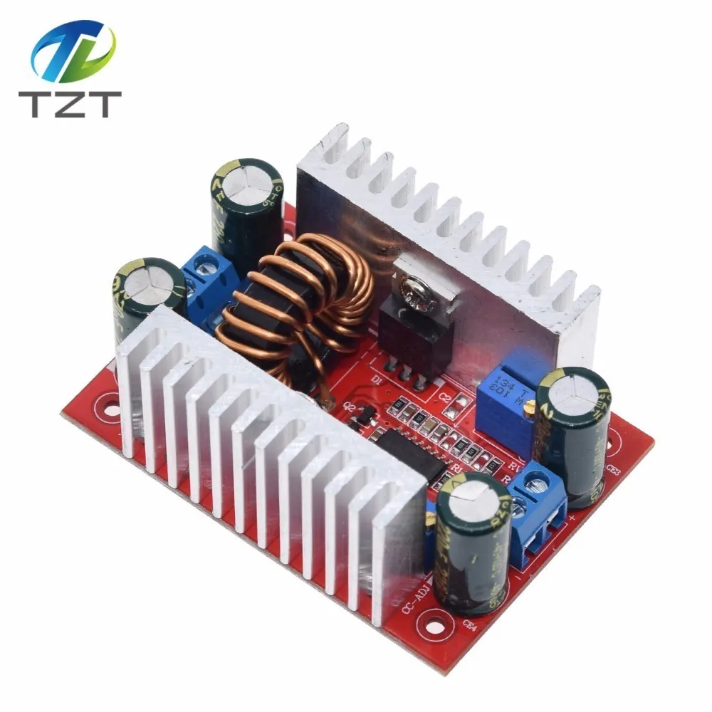 DC 400W 15A повышающий преобразователь постоянного тока питания светодиодный драйвер 8,5-50 V до 10-60V зарядное устройство Удлинительный модуль