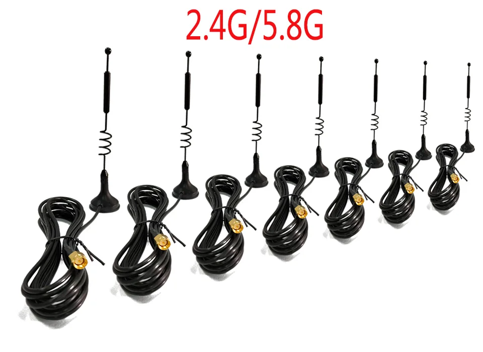 EOTH 2.4g 5.8g antenna 12dbi sma male wlan wifi dual band antene iot module router tp link signal receiver antena high gain