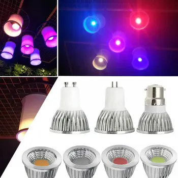 

Super Bright LED Light E12 E14 E27 GU10 GU5.3 Spotlight 6W 9W 12W LED COB Spot Light Bulb Lamp Replace 110V 220V 85-265V