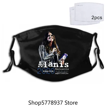 

New Alanis Morissette Mask Tour 2020 Jagged Little Pill Black Mask Xs3Xl