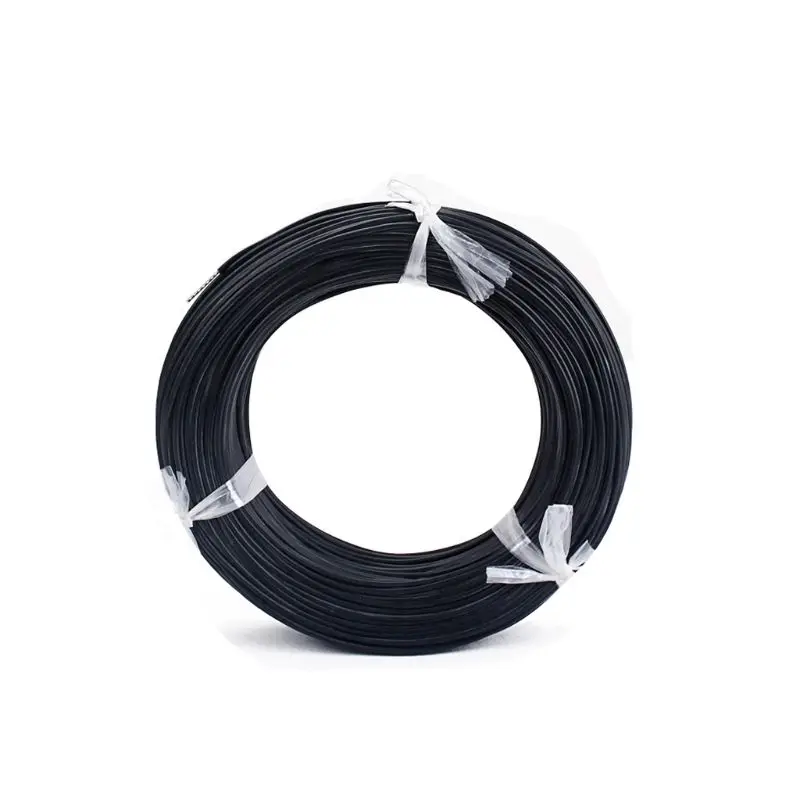 Неэкранированный 1-проводник 22AWG провода гитарный звукосниматель привести соединительный провод 10 м Длина черный Q6PB