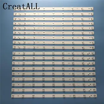 

LED Backlight strip 9 lamp For LG Innotek 55Inch Pattern 6.5PI Rev1.0 RIGHT LEFT Panasonic TX-55CX680B TC-55CX650U TC-55DX700C