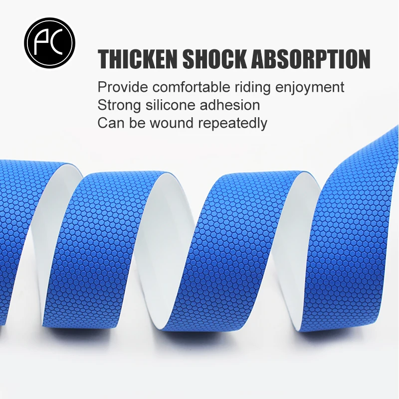 PCycling Bicycle Handlebar Tape Road Bike Tape EVA Belt Soft Cycling Handlebar Non-slip Wear-resistant Belt
