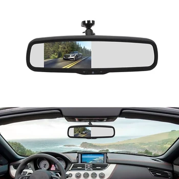 

4.3inch HD 800X480 Car Video Player Interior Rear View Mirror Replacement Monitor for Car Rear View Camera Parking