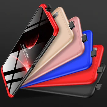 

50pcs/lot For Huawei Honor 9X Pro Y9S Frosted Three Section Shield Hard Case For Huawei P Smart Pro 2019