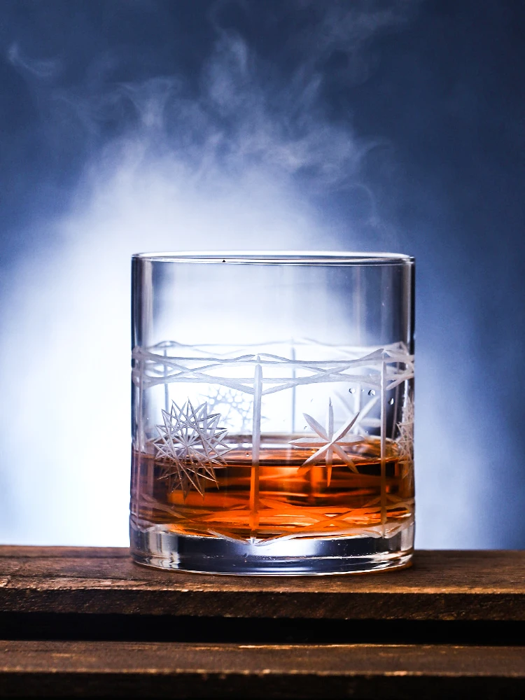 Бокал ручной резки стакан для виски Бурбон вода напитки питьевое стекло es|whiskey