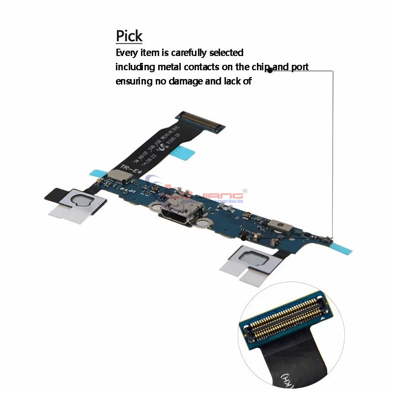 Оригинальное зарядное устройство USB для samsung Note 4, N910F, N910P, N910T, N910C, зарядный порт, док-станция, разъем, домашняя кнопка, микрофон, гибкий кабель