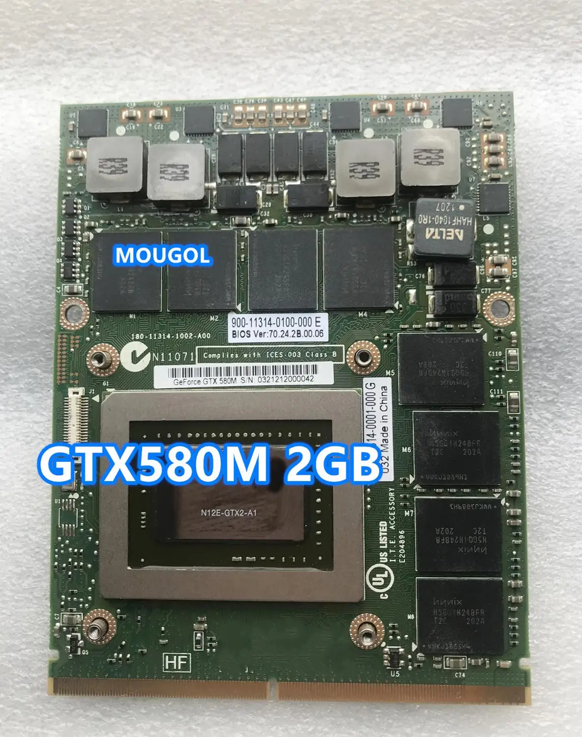 Оригинальная видеокарта для MSI GT680 GT780DX gtx 580m|Оптические дисководы| |