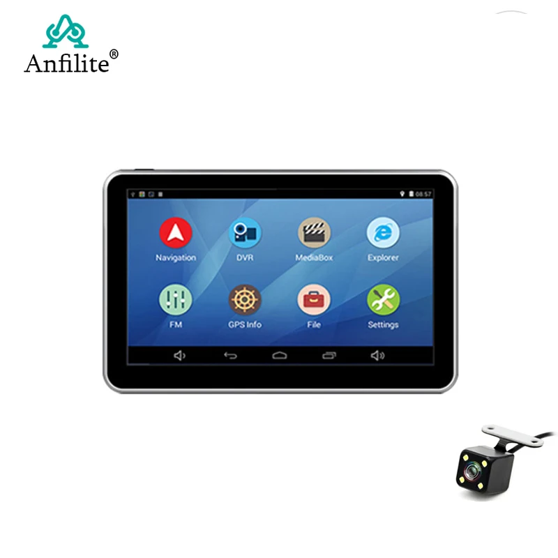 Anfilite 7 inch dash cam with gps Android Bluetooth wifi Quad-core 1.3GHz GPS Navigation Camera Recorder Vehicle Recorder Anfilite 7 inch dash cam with gps Android Bluetooth wifi Quad-core 1.3GHz GPS Navigation Camera Recorder Vehicle Recorder