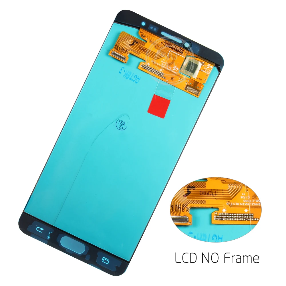 5," AMOLED lcd для samsung Galaxy C7 lcd дисплей C7000 сенсорный экран дигитайзер Замена для samsung C7 lcd