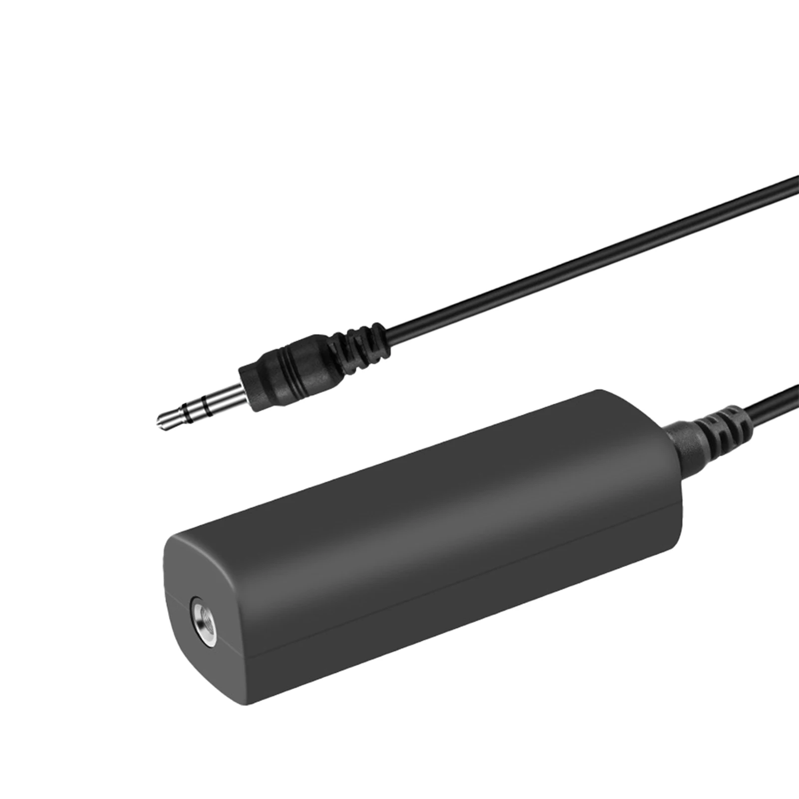 Car Audio Noise Isolator With 3.5mm Cable Durable Clear Sound Black
