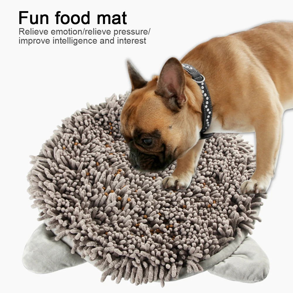 

Утечка еды анти удушье фетровая ткань для домашних животных продукция для собак среднее одеяло для носа коврик для носа одеяло для тренировки домашних животных