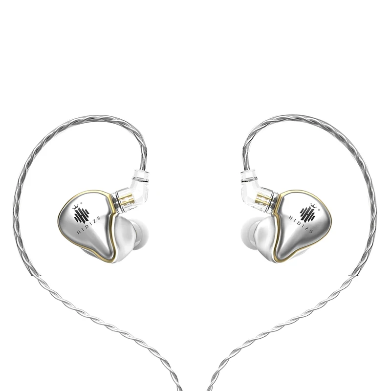

Hidizs Mermaid MS1 HiFi Audio Dynamic Driver In-Ear Monitor earphone IEM with Detachable Cable 2Pin 0.78mm Connector
