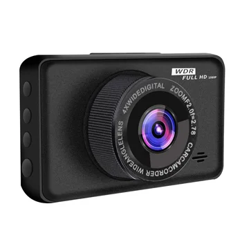 

3 Inch Wide Angle Auto Driving Front Rear Night Vision Video Recorder Dash Cam GPS Suction Cup FHD1080P G Sensor Parking Monitor