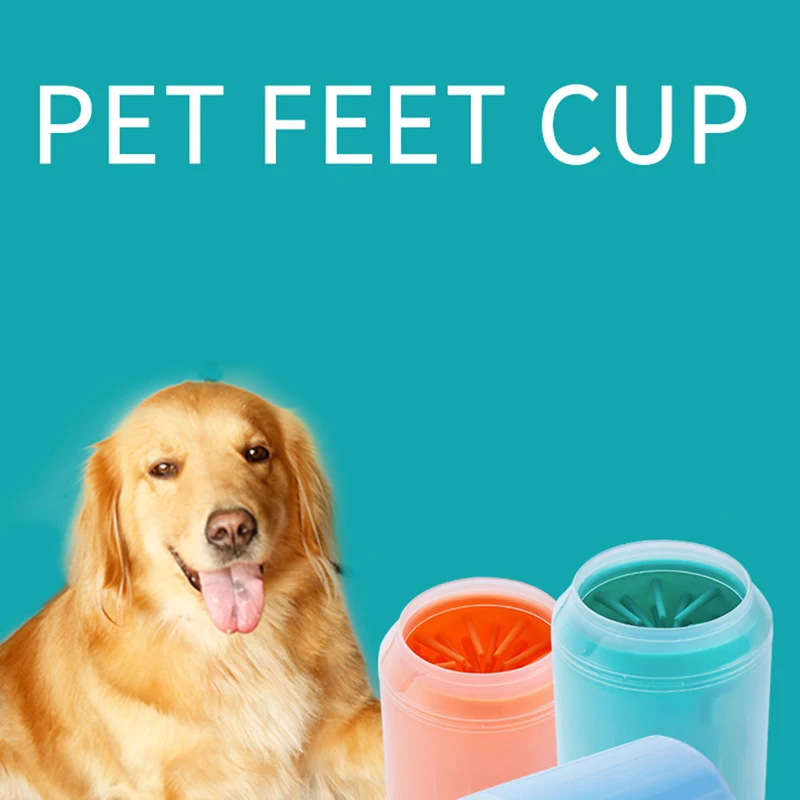 

Dog Paw Cleaner Cup Pet Foot Washer Cup Soft Silicone Combs Quickly Clean Cats Are Also Suitable Pet Foot Wash Tools Wholesale