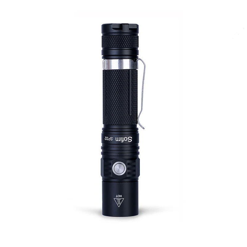 Sofirn SP32 18650 XPL2 1000lm высокой мощности EDC карманный фонарь 1000lm 6 режимов нейтральный белый светодиод фонарик без батареи