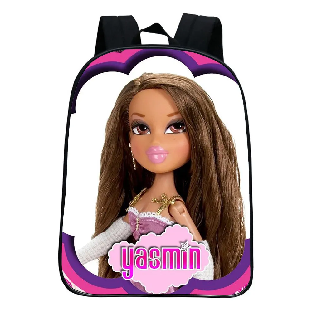 Bratz Backpack Children Funny Cartoon Kindergarten Mini Rucksack Baby Boys Girls Kids Anime Knapsack Mochila Bratz Cosplay