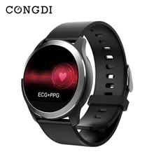 Congdi Z03 ЭКГ PPG умные часы для мужчин кровяное давление монитор сердечного ритма сарт часы Шагомер Smartwatch для пожилых людей IOS Android