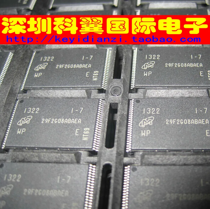 100% новые и оригинальные 29F2G08ABAEA MT29F2G08ABAEAWP 256MB SLC|Запасные части| |