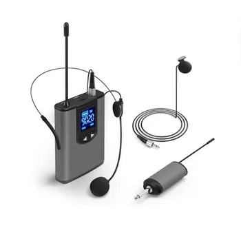 

All Metal Material Band 902 Headset Wireless Microphone Computer Host Coach Teacher Lavalier Microphone