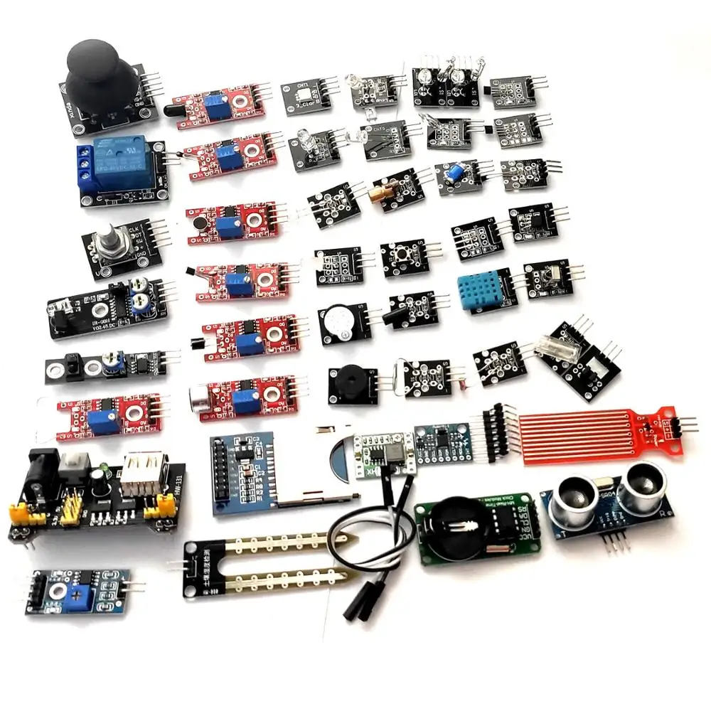 45 в 1 модуль s стартовый набор обучающий сенсор комплект для Arduino|Датчики| |
