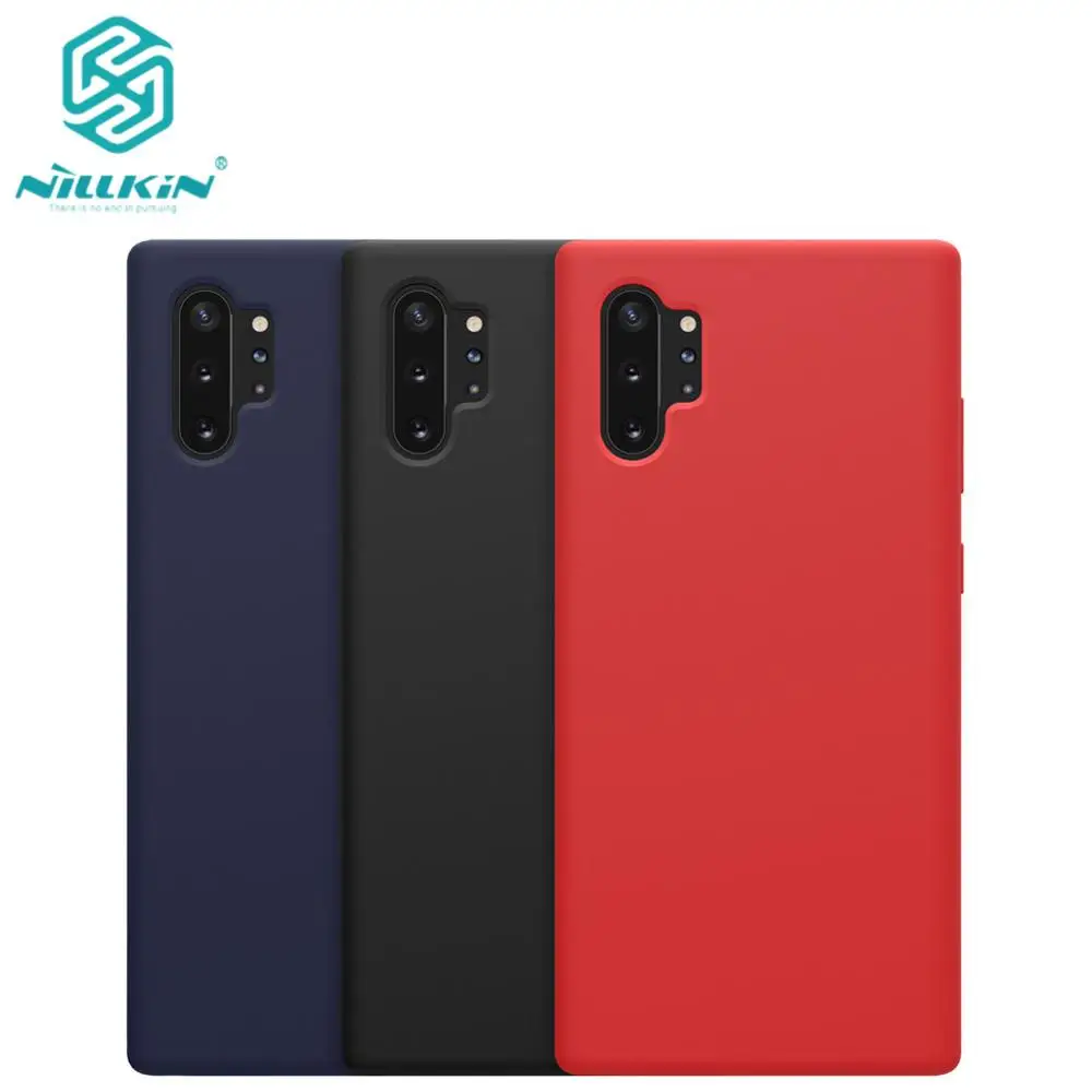 10 шт./лот чехол NILLKIN Flex для Samsung Galaxy Note plus/Note plus ударопрочный из жидкого силикона и