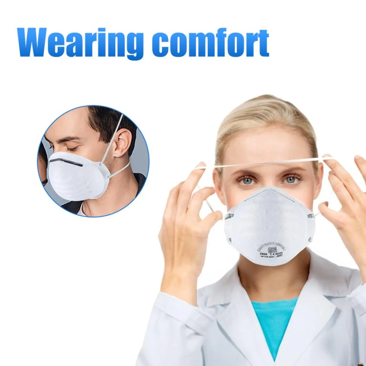 

1pc Dust-Proof Anti-Fog FFP3 FFP2 FFP1 N95 Masks Mouth Mask Anti Pm2.5 Anti Virus Coronavirus Disposable Face Mask