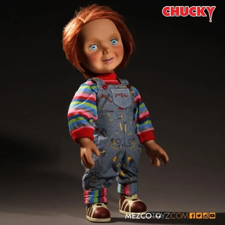 MEZCO 15 дюймов Good Guys Чаки говорящая Коллекция фигурка для фанатов подарок на праздник - Цвет: GOOD GUYS