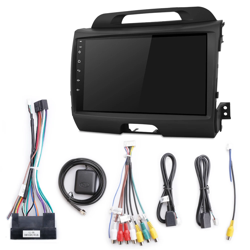 ISUDAR Автомагнитола для KIA/Sportage 2010 2011 2012- 2 din Android 9 Авторадио Мультимедиа gps DVR камера ram 2GB rom 32GB USB