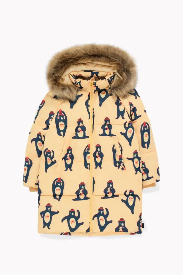 Зимняя одежда для маленьких девочек; Рождественская Детская одежда; зимний комбинезон для мальчиков; пальто для мальчиков; зимнее детское пуховое пальто с капюшоном - Цвет: as pic.in stock