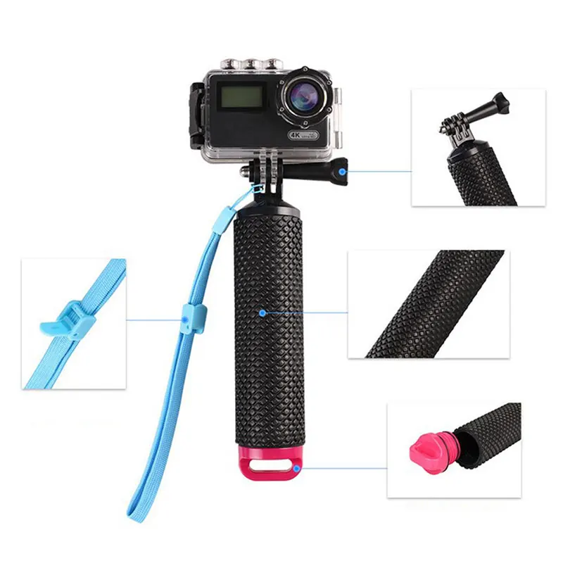 Water Floating Hand Grip Floating Handle Mount Accessories For Action Camera-3