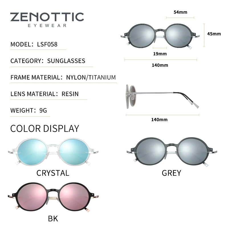 ZENOTTIC-���Ϸ� ƼŸ�� ���۶�, �̷� UV400 ���۶�, ������ ��Ʈ�� ���� ���� ���� ���� ���۶�, ������ ���۶�