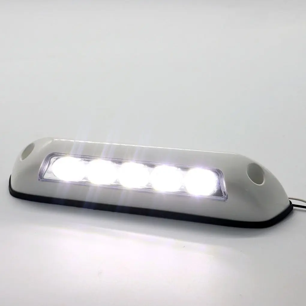RVs Sunshade Light 5 светодиодный прожектор 6000K белый свет 12 в 2,6 Вт резиновая база Автомобильная фара автозапчасти